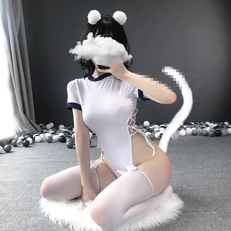 Siamese strappy pajamas YC21813