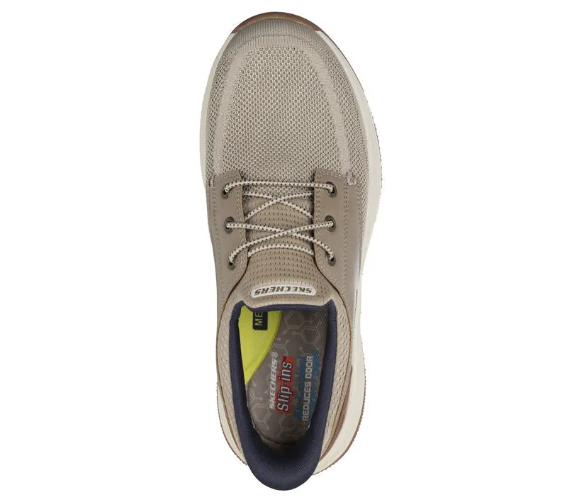 SKECHERS- MEN'S MEROE ALDEN SLIP-INS SNEAKER