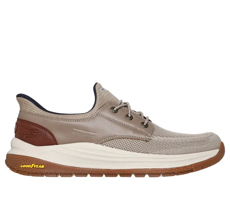 SKECHERS- MEN'S MEROE ALDEN SLIP-INS SNEAKER
