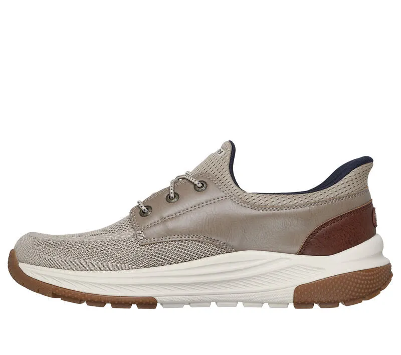 SKECHERS- MEN'S MEROE ALDEN SLIP-INS SNEAKER