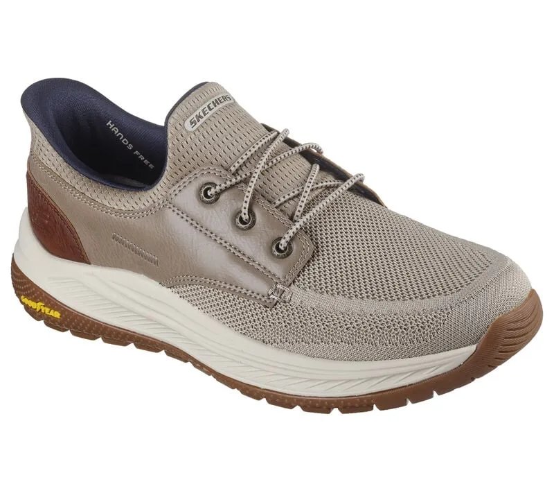 SKECHERS- MEN'S MEROE ALDEN SLIP-INS SNEAKER