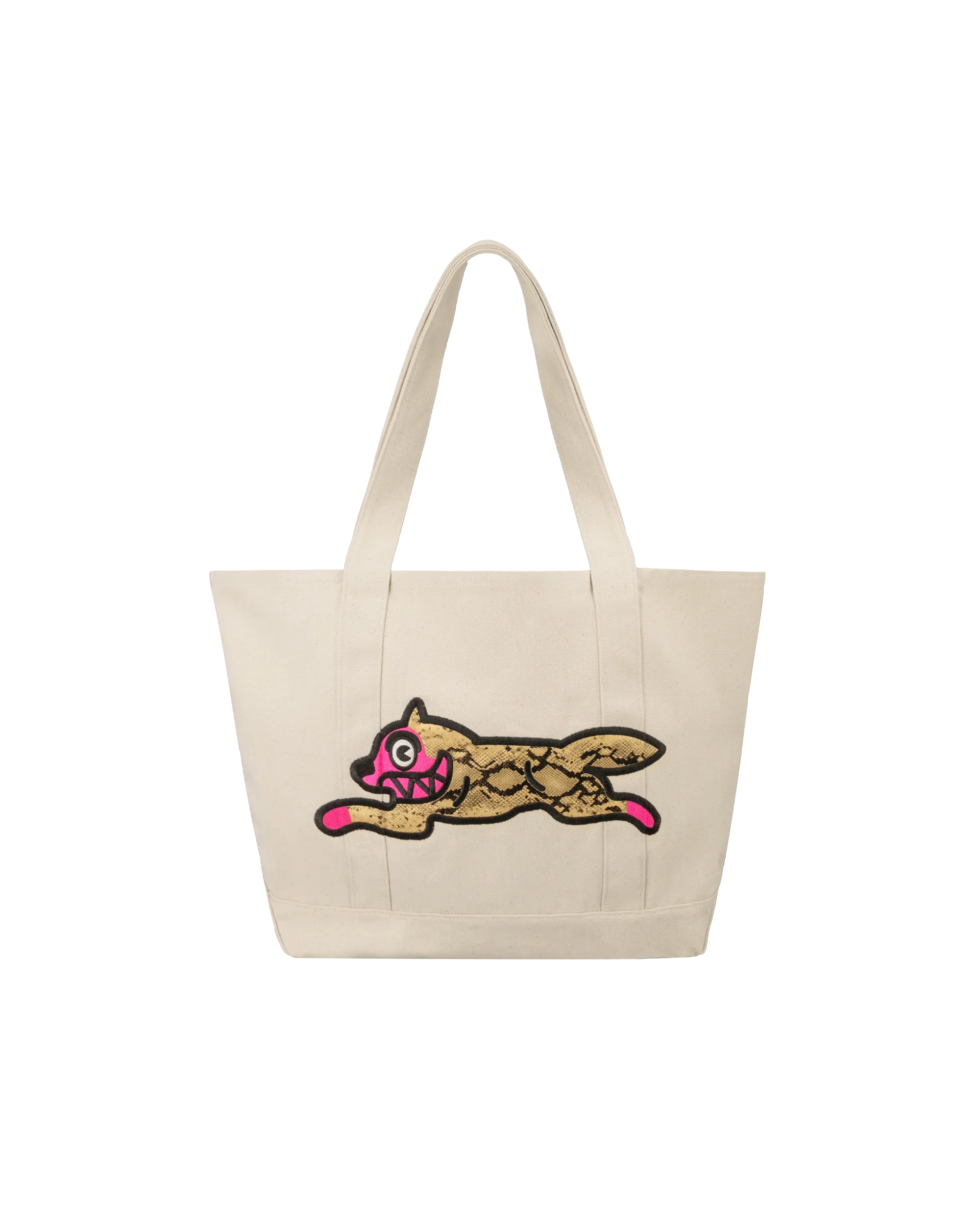 Snake Pattern Running Dog Totebag