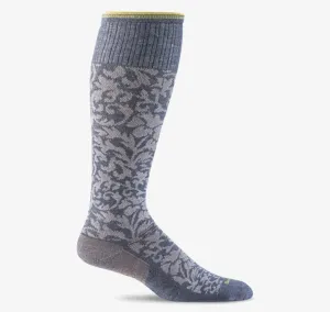Sockwell Damask Socks - Denim