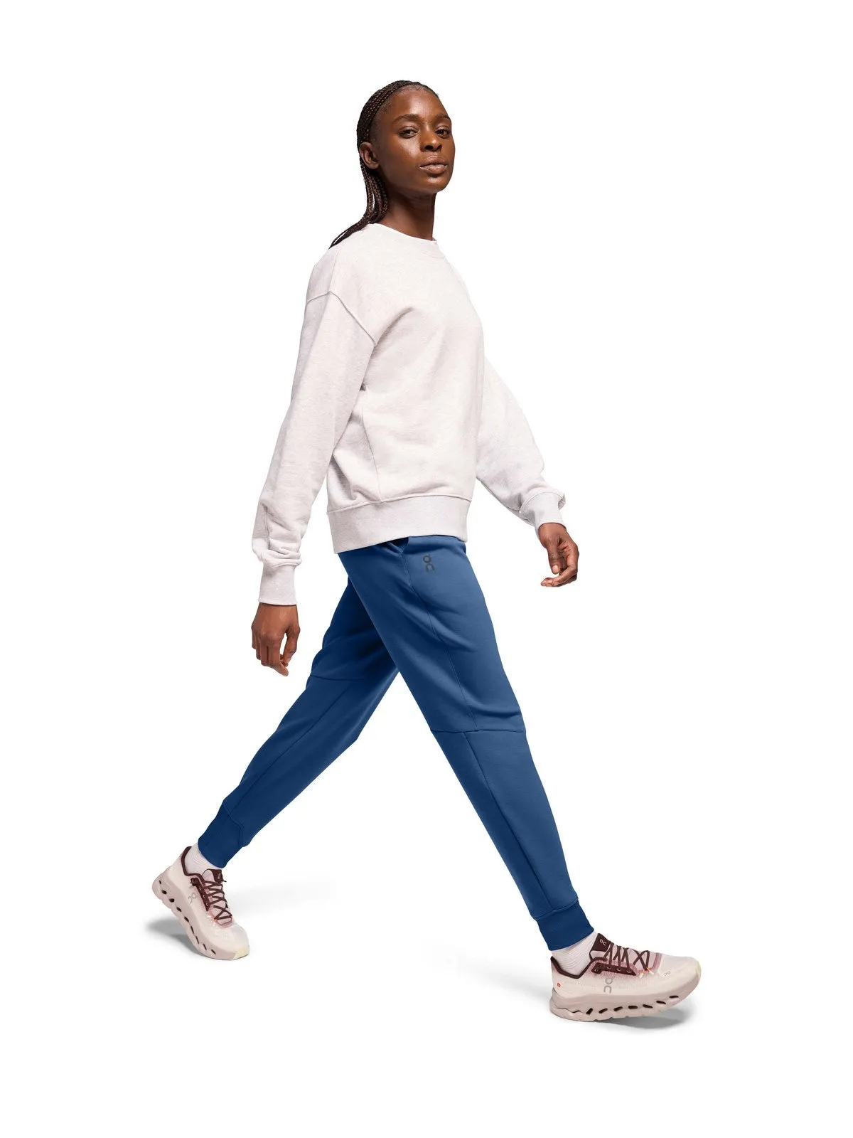 Spodnie dresowe damskie ON RUNNING Sweat Pants niebieski