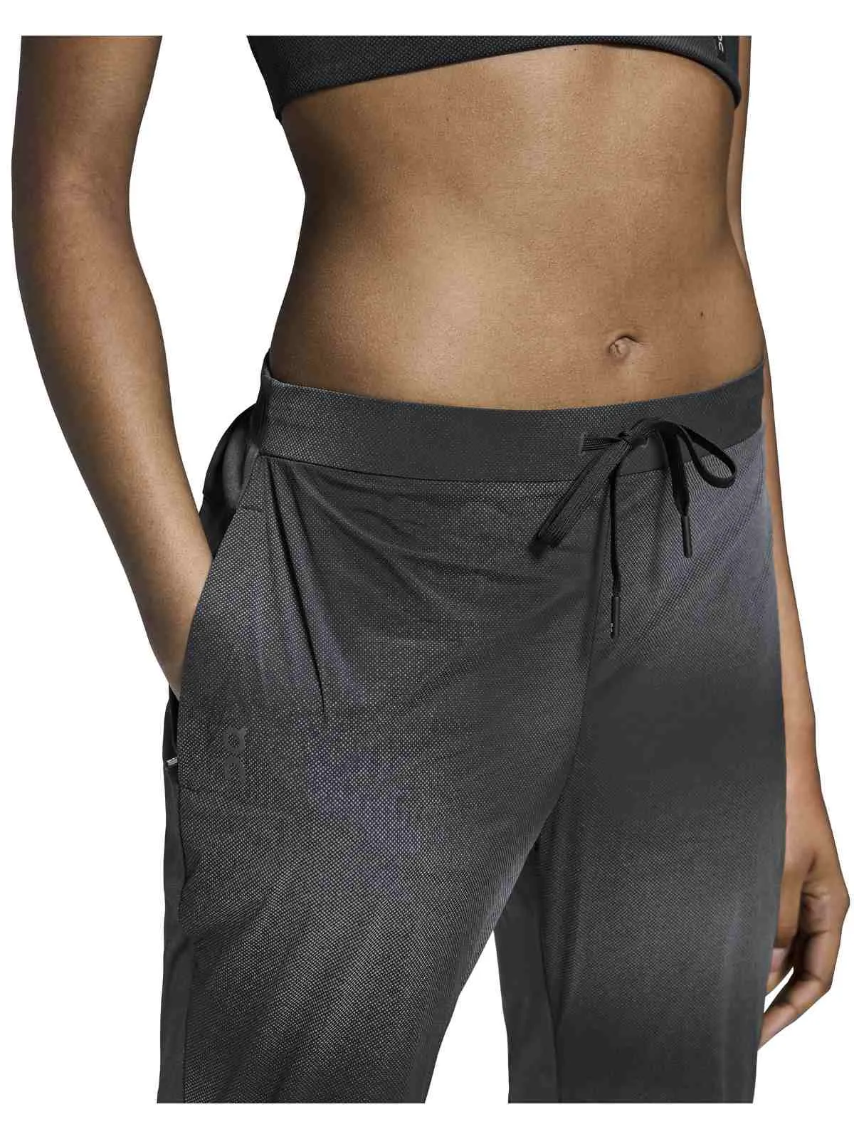 Spodnie treningowe damskie ON RUNNING Weather Pants Lumos czarny