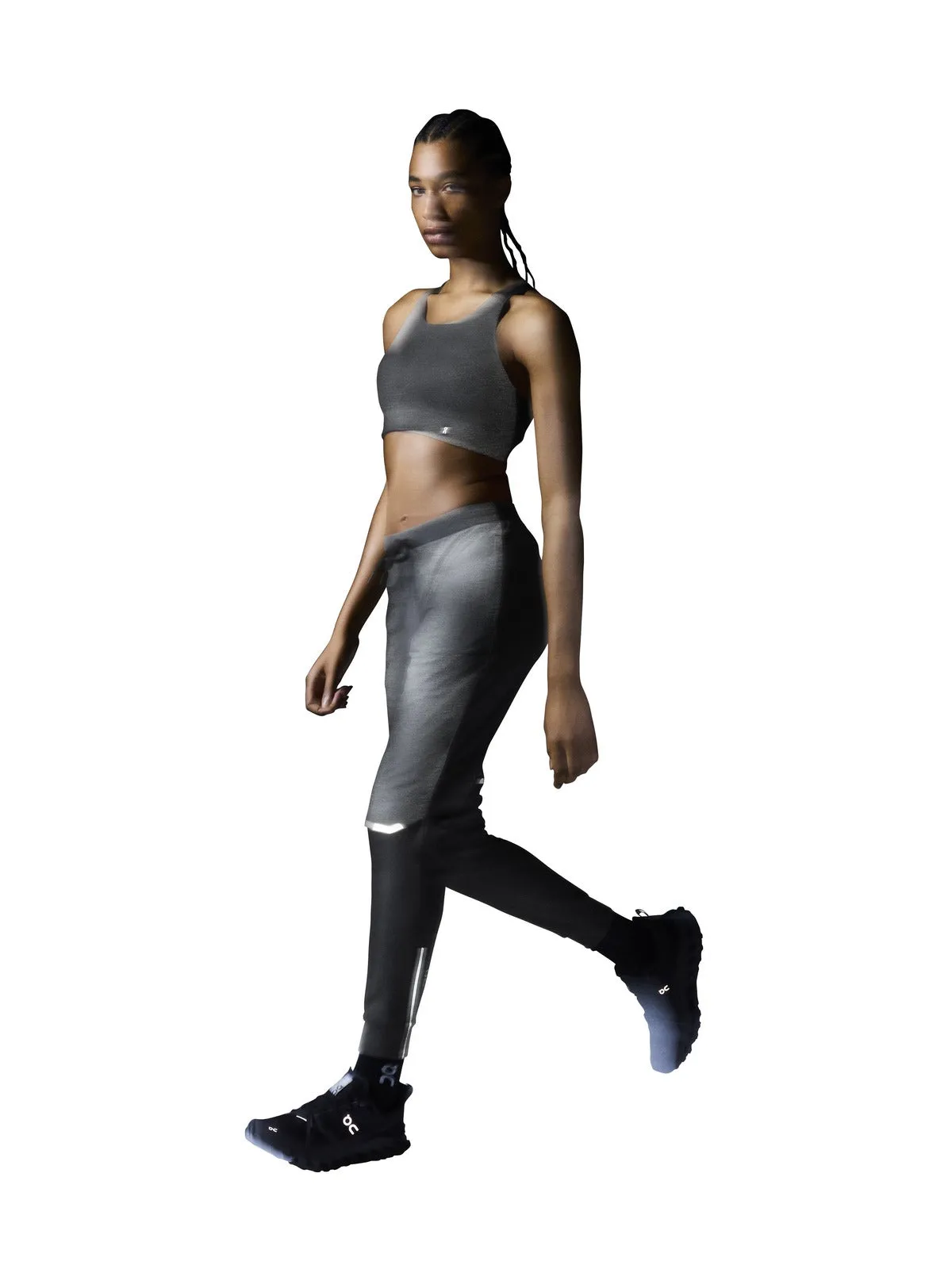Spodnie treningowe damskie ON RUNNING Weather Pants Lumos czarny