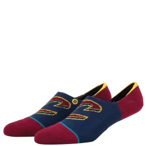 Stance NBA Arena Cavs Super Invisible/No Show Ankle Socks - Burgundy