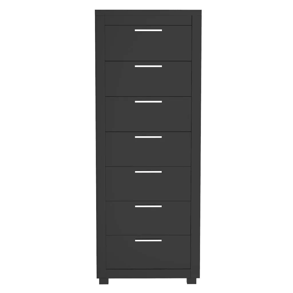 Standing Bureau - 7 drawer - Aria - Java