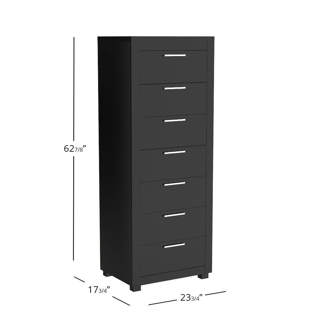 Standing Bureau - 7 drawer - Aria - Java