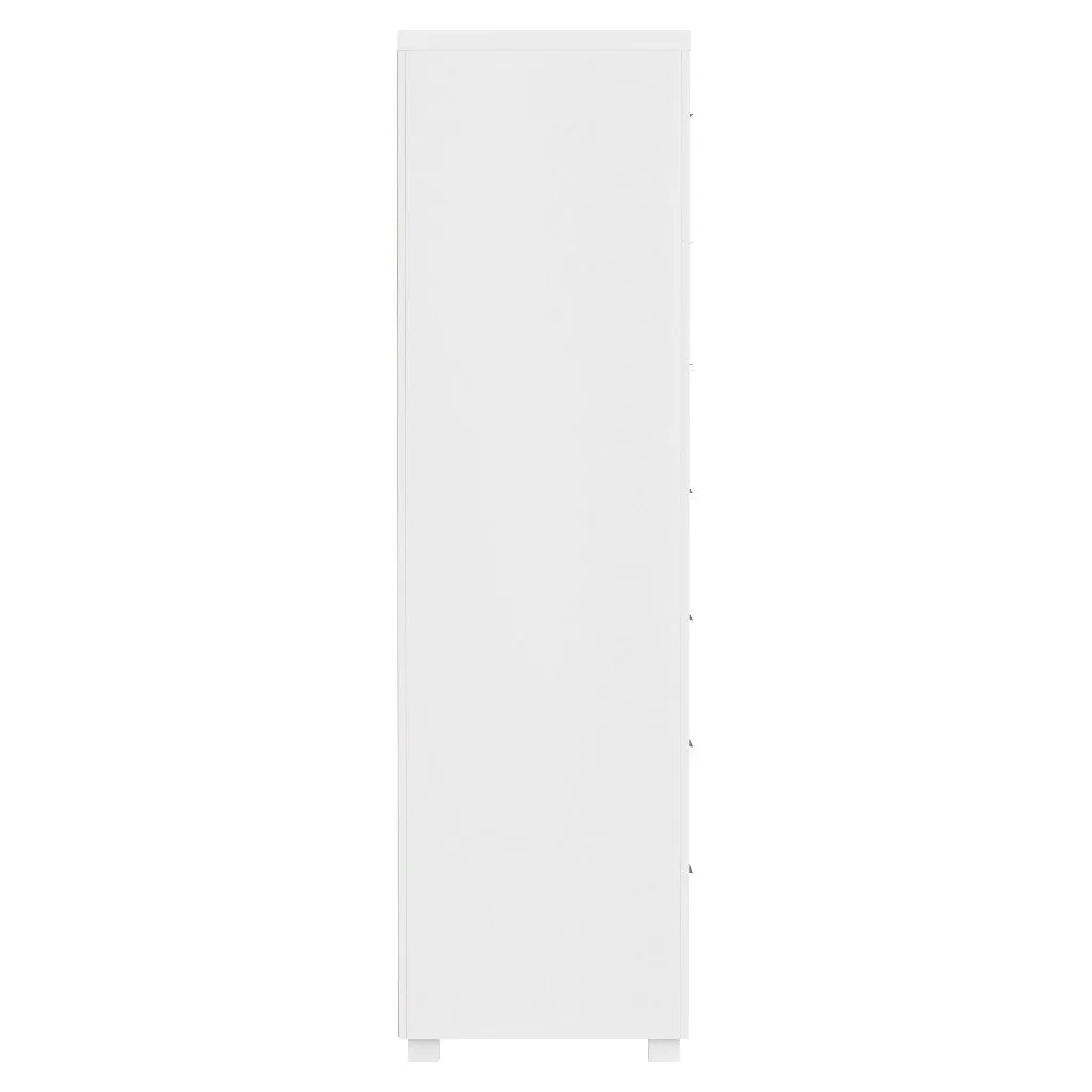 Standing Bureau - 7 drawer - Aria - White