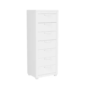 Standing Bureau - 7 drawer - Aria - White