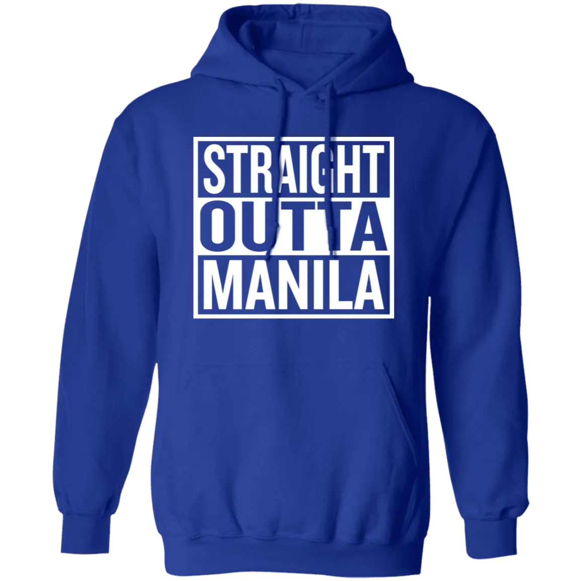 Straight Outta Manila Unisex Pullover Hoodie