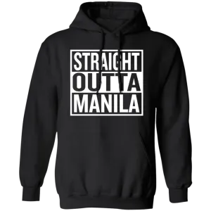 Straight Outta Manila Unisex Pullover Hoodie