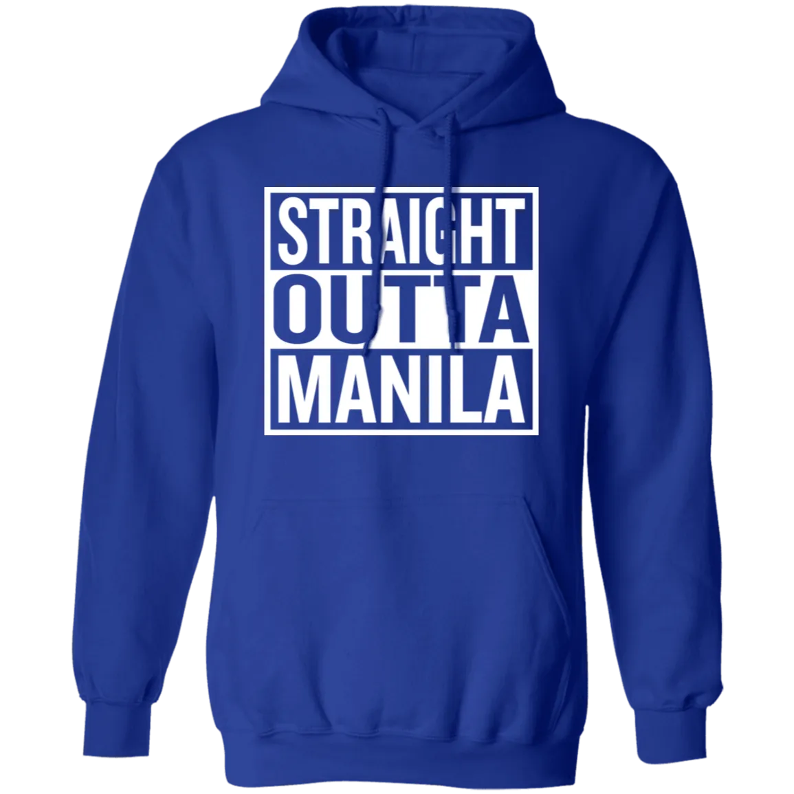 Straight Outta Manila Unisex Pullover Hoodie