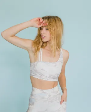 Strappy Shoulder Bra - Marble