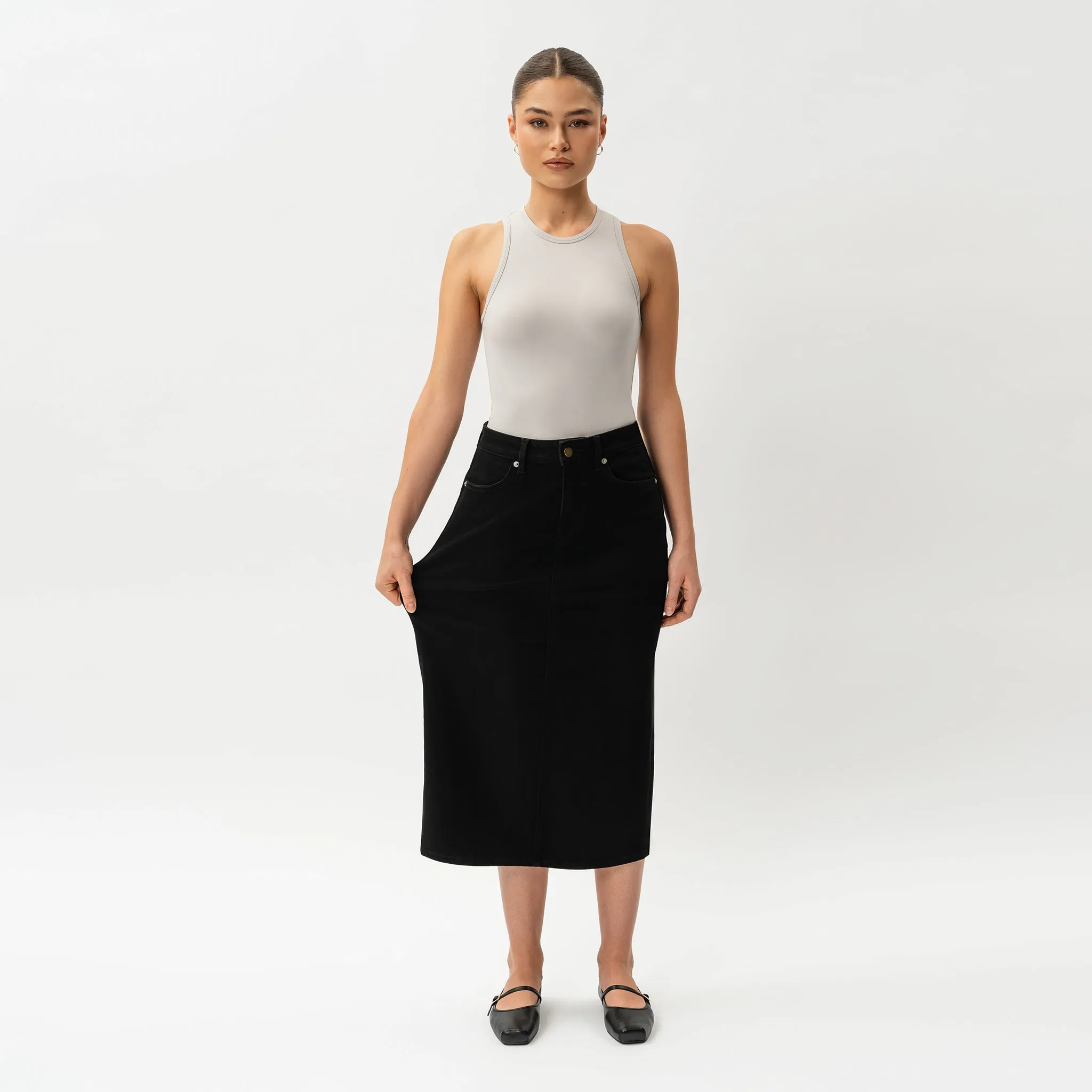 Stretchy ComfortDenim™ Skirt