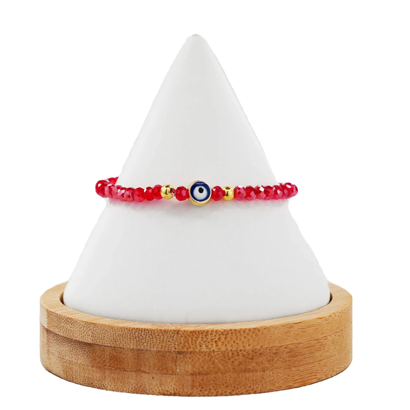 Stretchy Evil Eye Beaded Bracelet: Timeless Protection