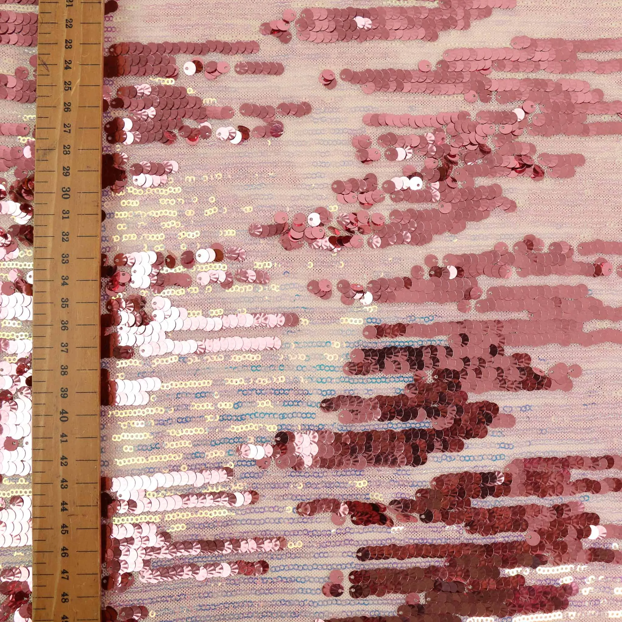 Stretchy Sequin Fabric - Pink, Blue, iridescent