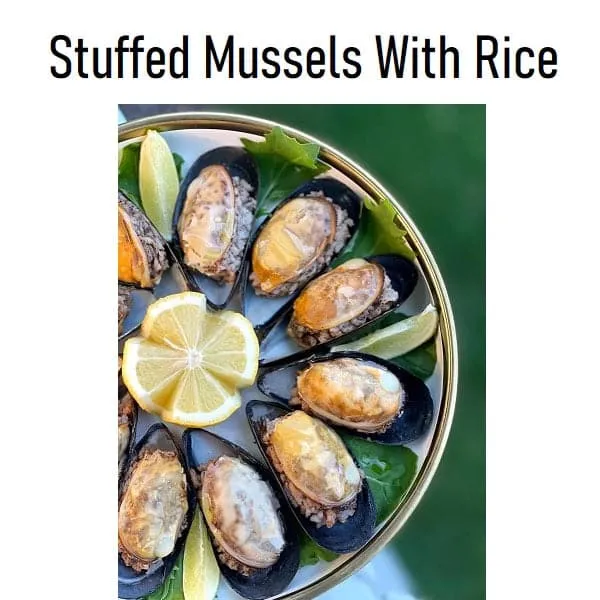 Stuffed Mussels | with Rice | 10 mussels