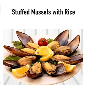 Stuffed Mussels | with Rice | 10 mussels