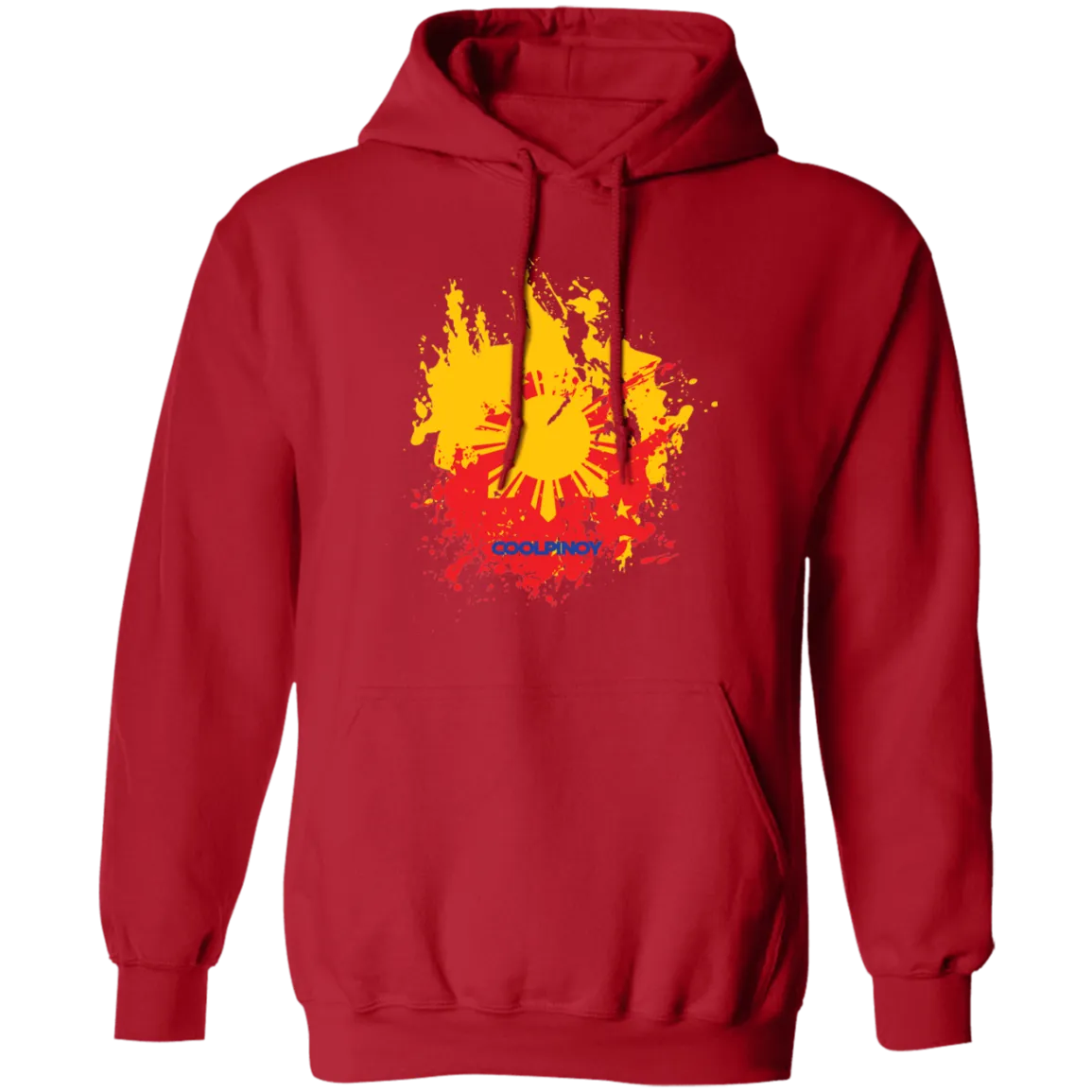 Sun and Stars Splashed Unisex Pullover Hoodie