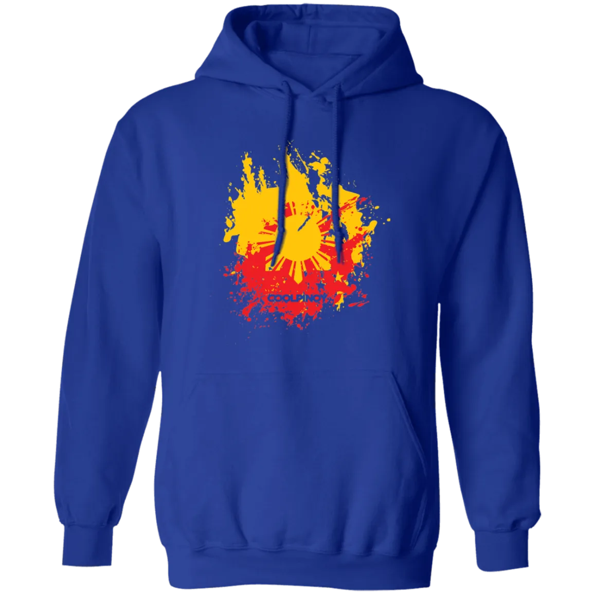 Sun and Stars Splashed Unisex Pullover Hoodie