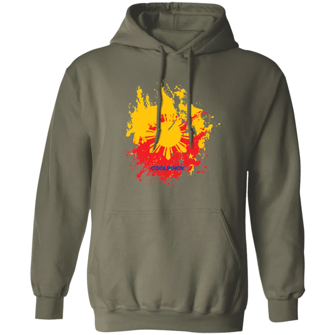 Sun and Stars Splashed Unisex Pullover Hoodie