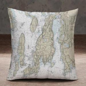 The Aquidneck Island Square Pillow Cover