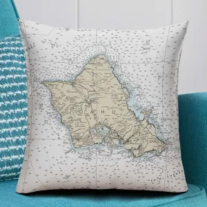 The Oahu Square Pillow Cover