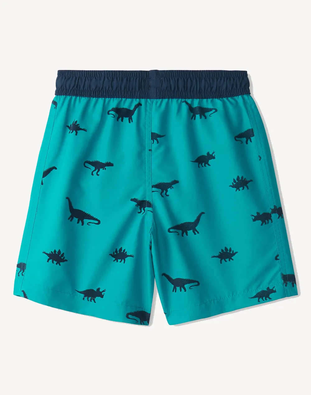 Toddler Boys Silhouette Dino Swim Trunk