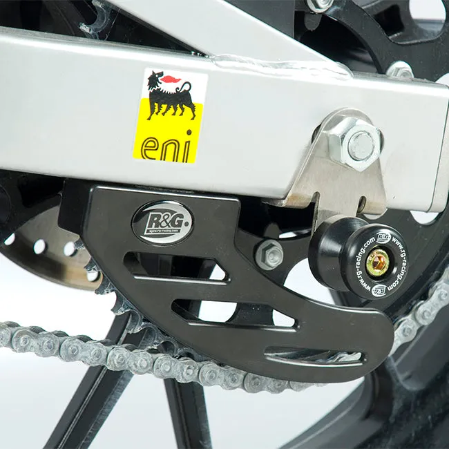 Toe Chain Guards Toe Guard Kawasaki Ninja 250/400 18- R&G (TG0015BK)