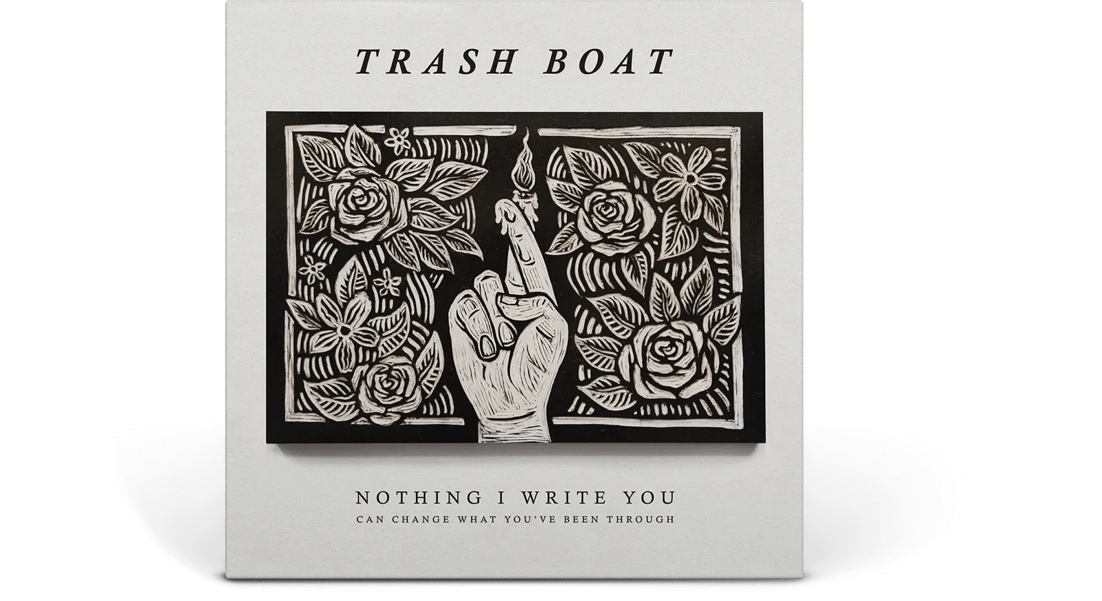 Trash Boat : Nothing I Write You Can Change What You've Been Through (White & Black Swirl Vinyl)