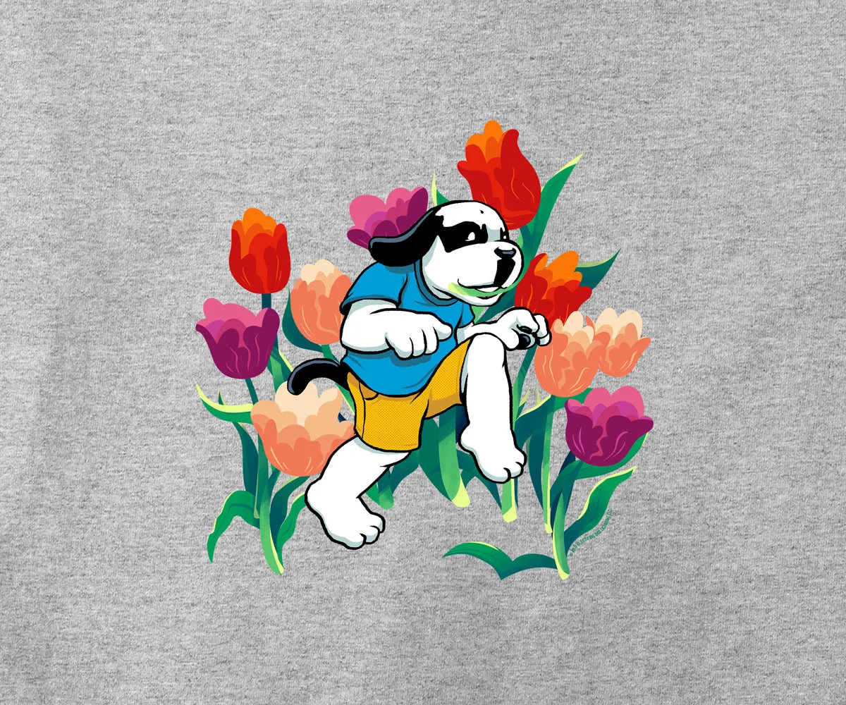 Tulip Dog T-shirt