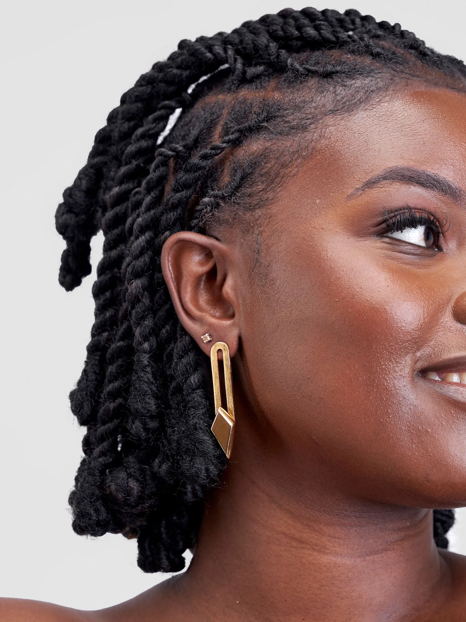 Tuliza Maxi Sliding Spinner Mental Health Drop Earrings