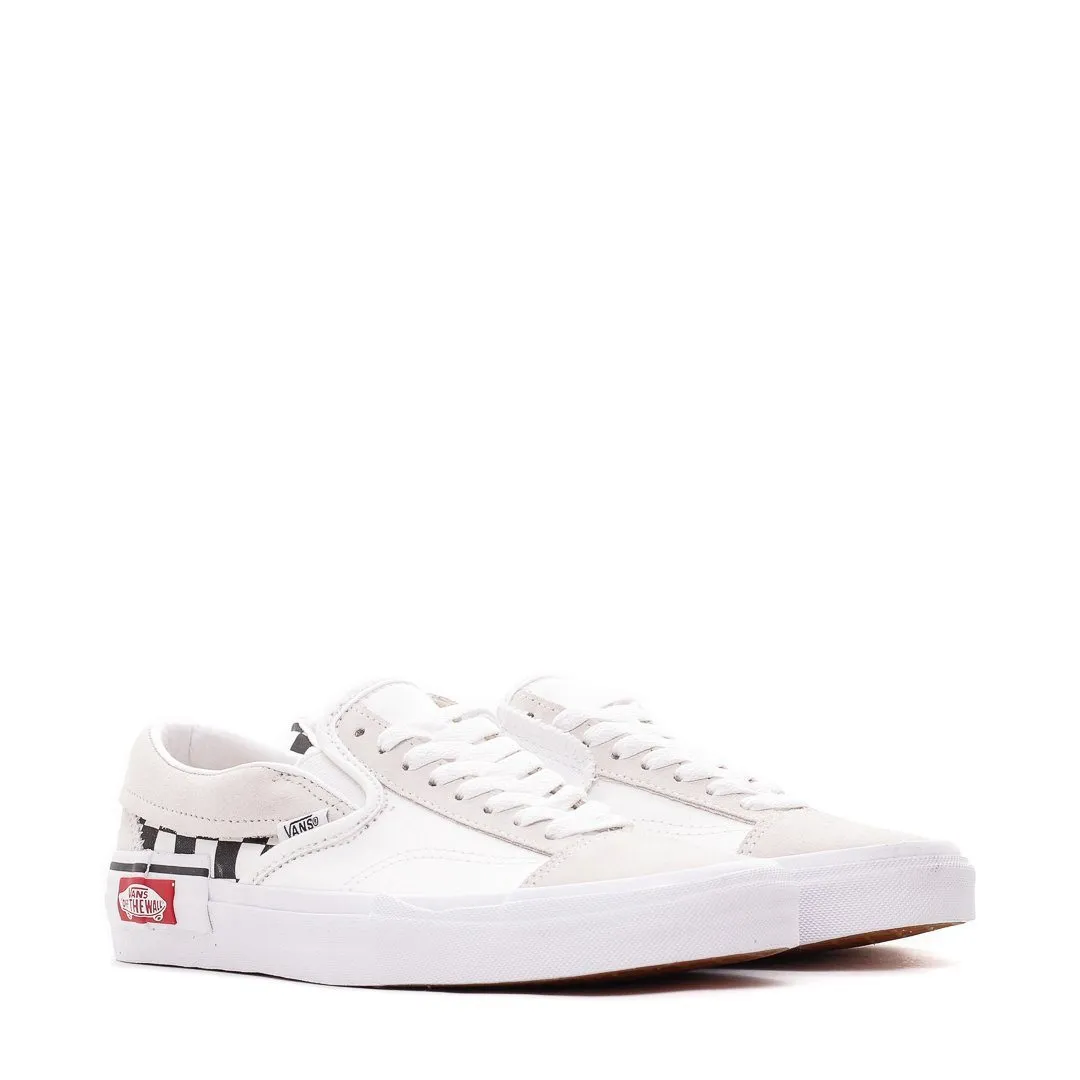 Vans UA Slip-On CAP Checkerboard White Black Men VN0A3WM527I