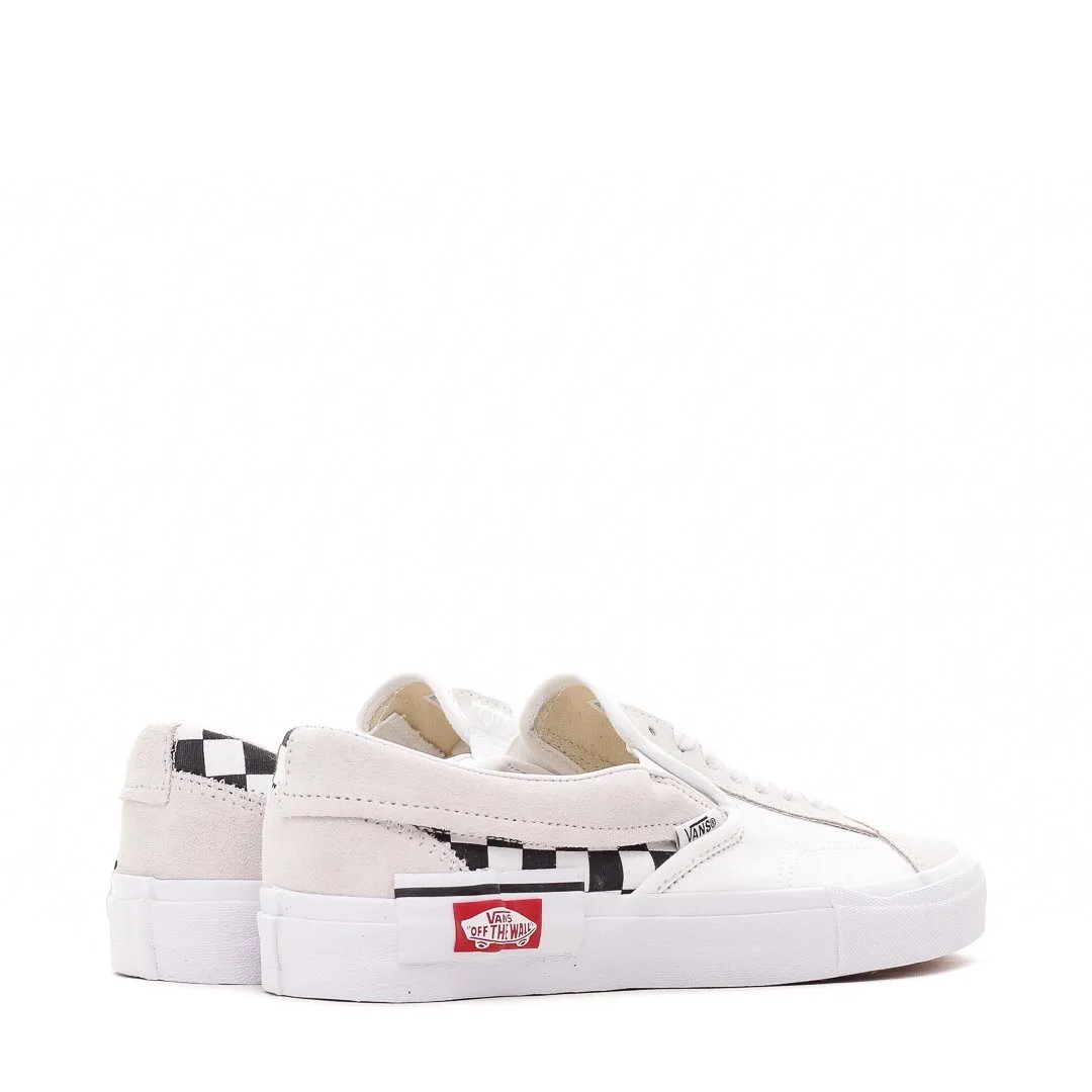 Vans UA Slip-On CAP Checkerboard White Black Men VN0A3WM527I