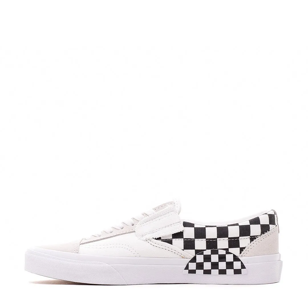 Vans UA Slip-On CAP Checkerboard White Black Men VN0A3WM527I
