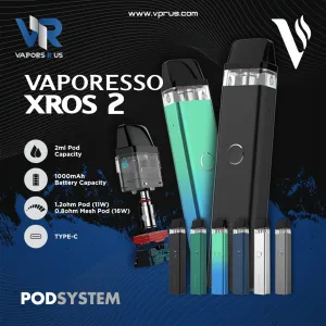 VAPORESSO - XROS 2 16W Pod Kit 1000mAh