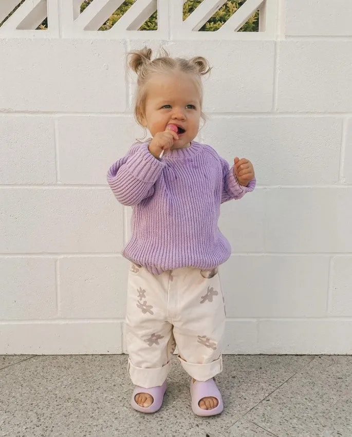 Velcro Slides | Purple (CLEARANCE)