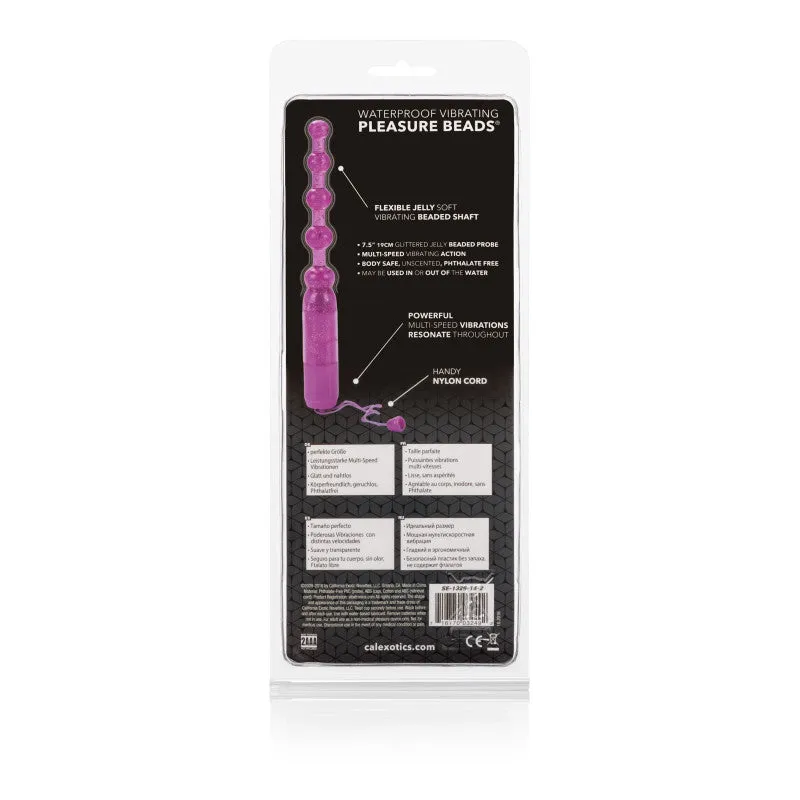Vibrating Pleasure Beads Purple