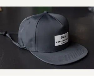 waterproof snapback hat charcoal