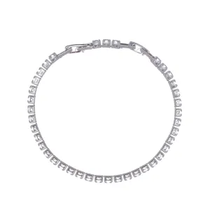 Zirkonia tennis rannekoru 3mm (Teräs 316L)